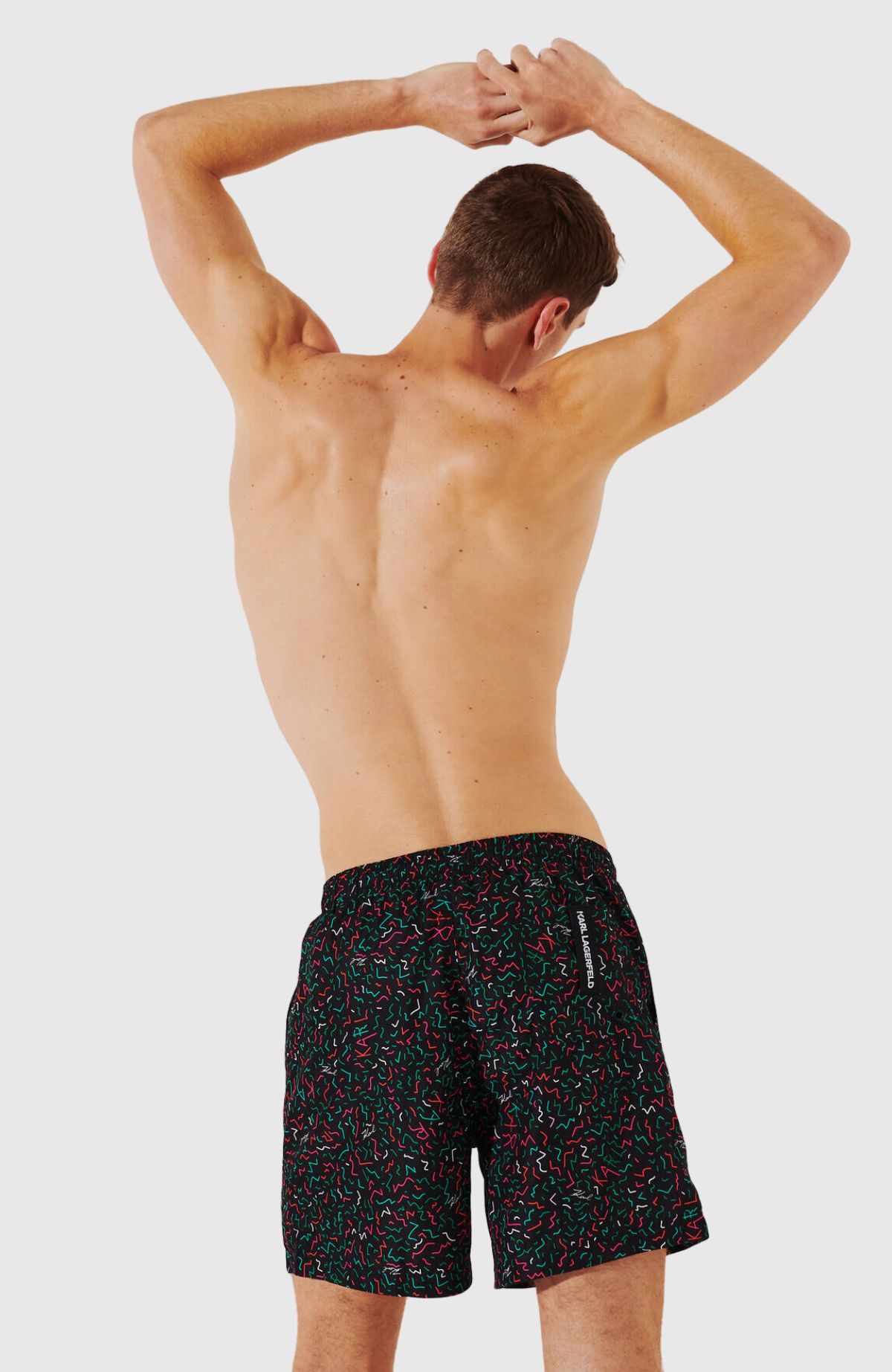 Geometric Aop Med Boardshorts