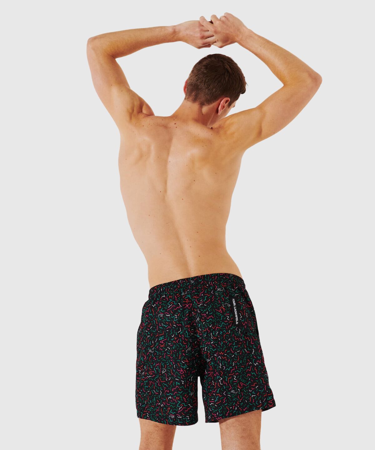 Geometric Aop Med Boardshorts