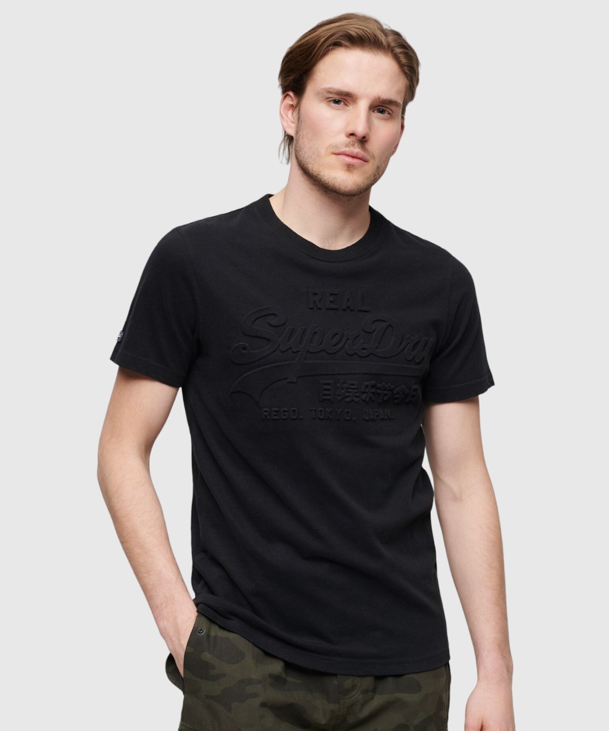 Embossed Vl T Shirt