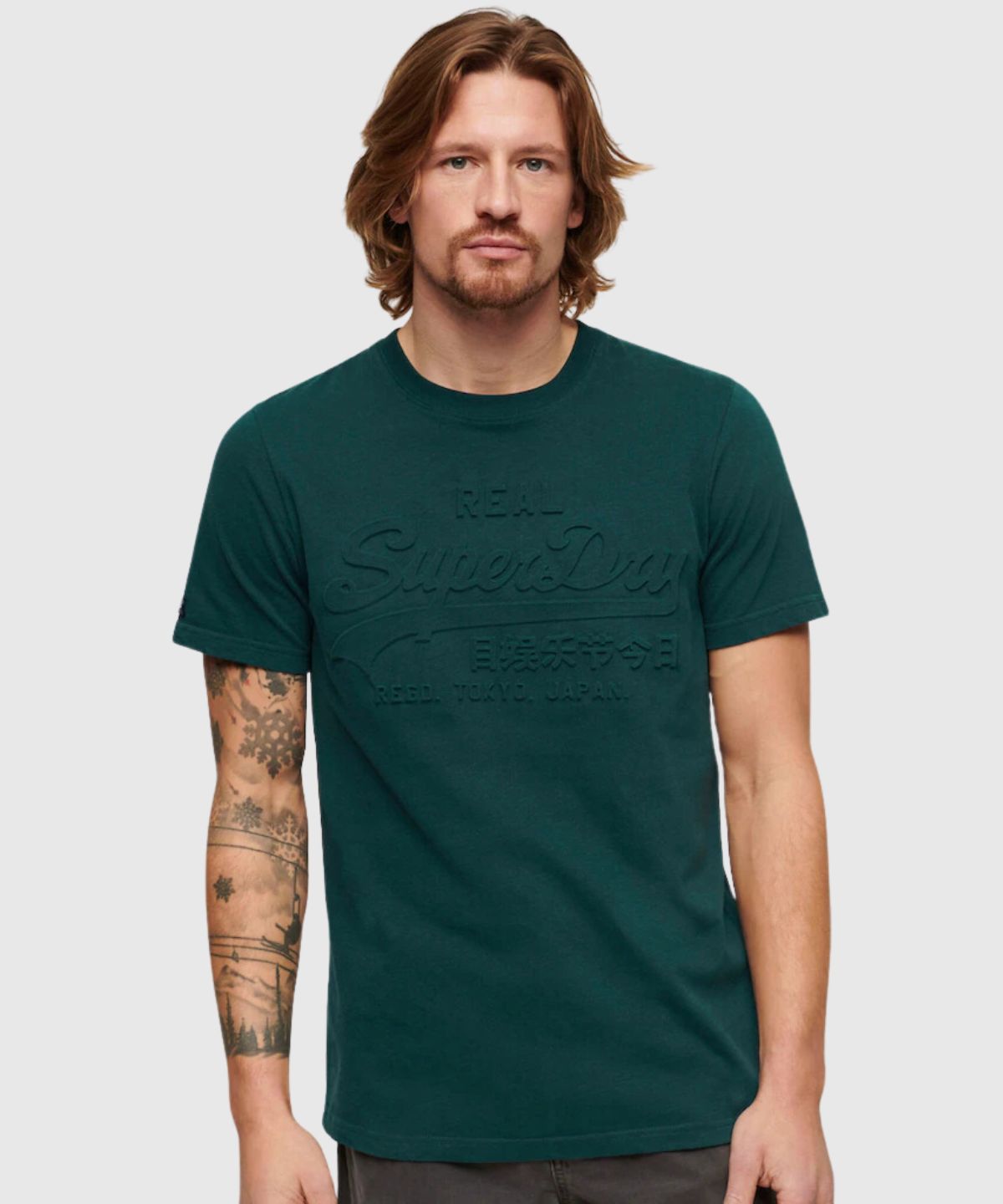 Embossed Vl T Shirt