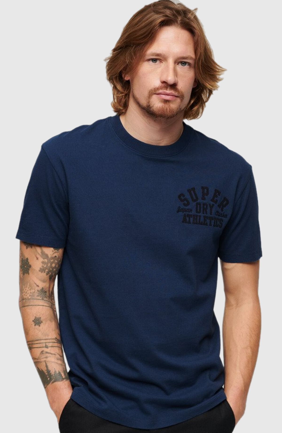 Emb Superstate Ath Logo Tee