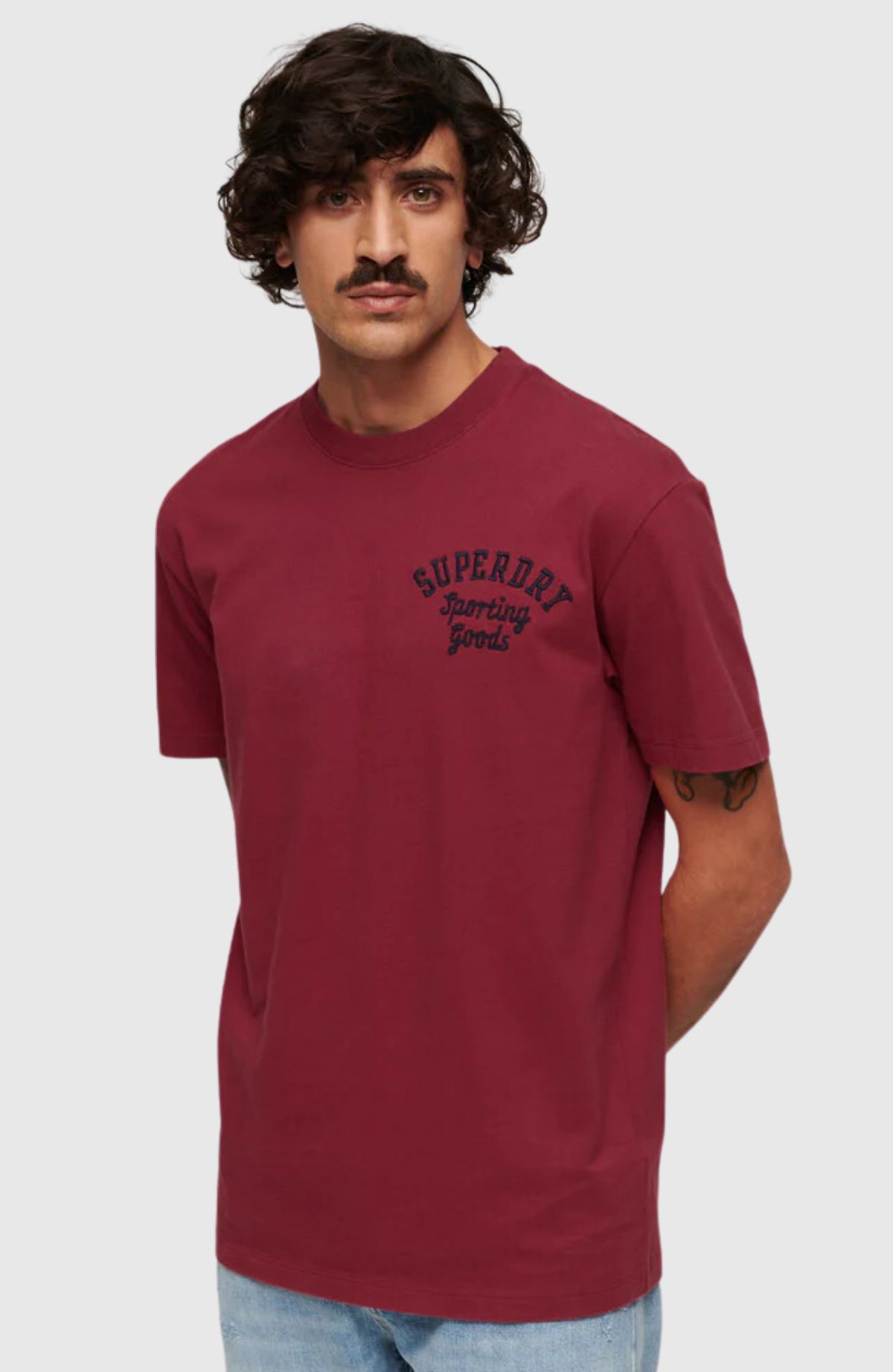 Emb Superstate Ath Logo Tee