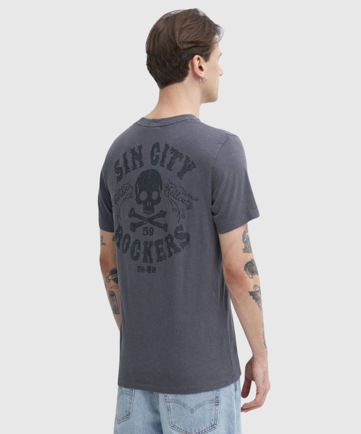 Retro Rocker Graphic T Shirt