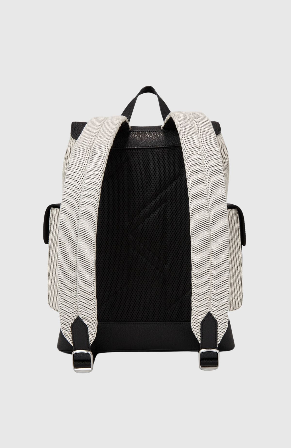 K/Plak Leather Canvas Backpack