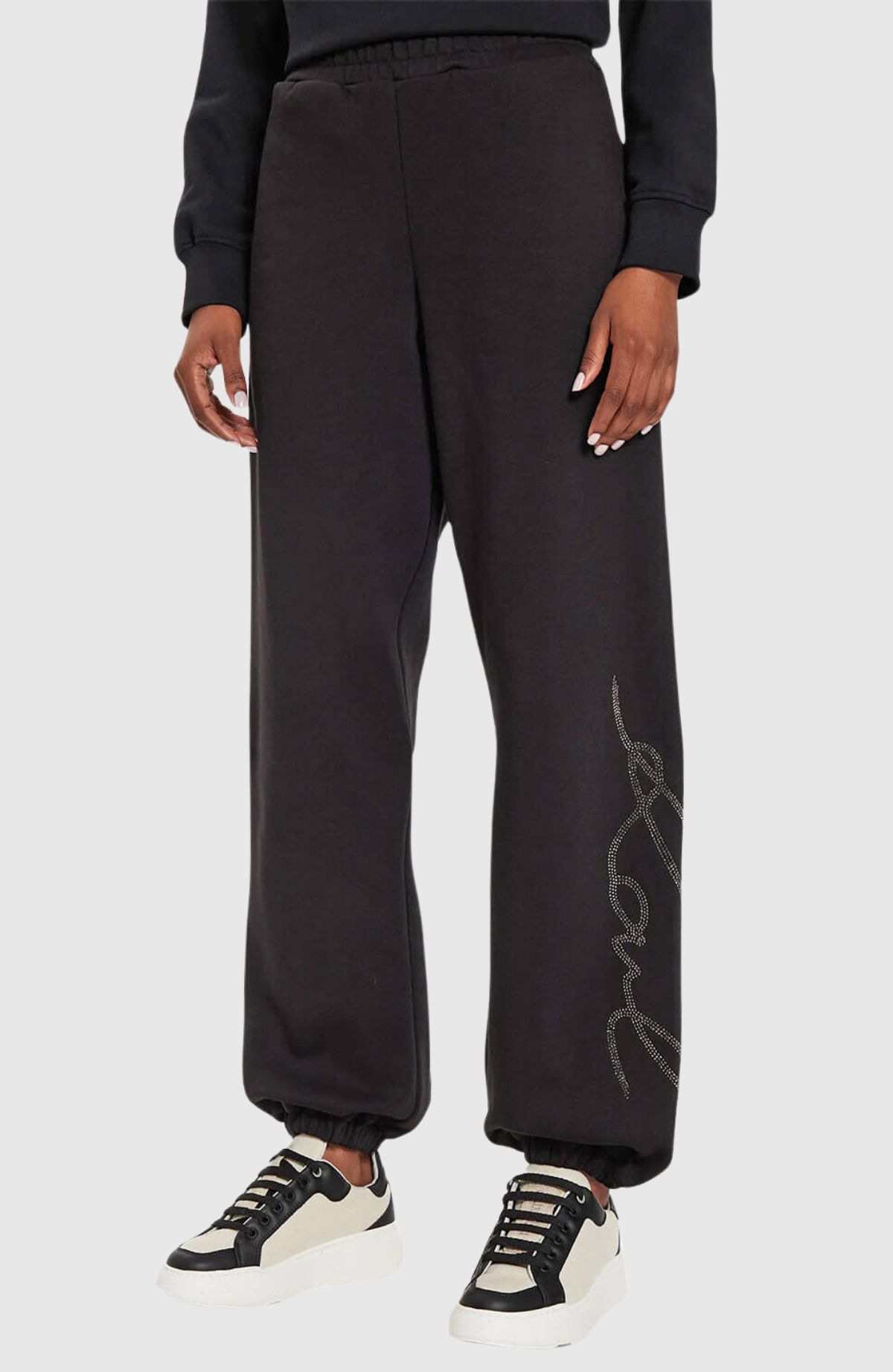 Karl Rhinestone Sweatpants