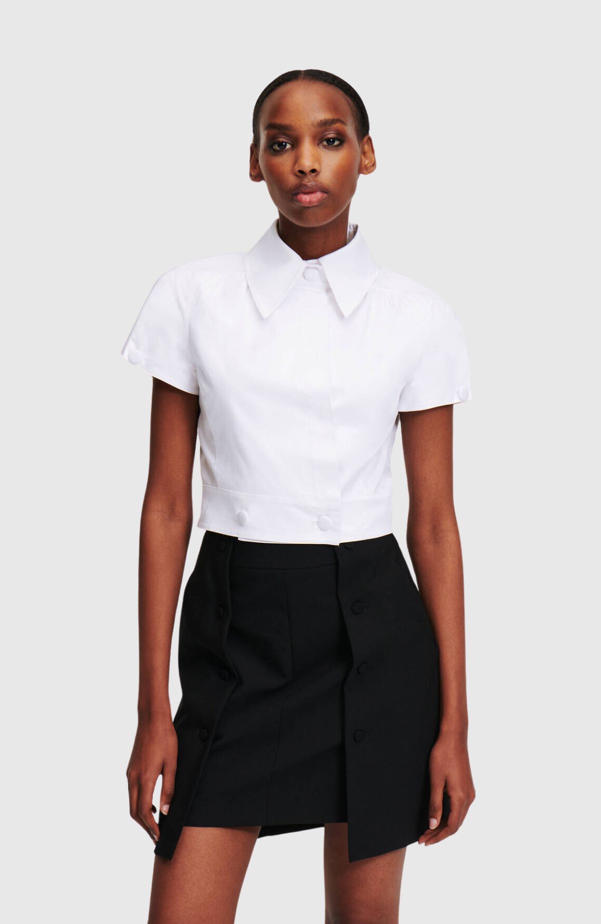 Archive Sslv Cropped Shirt