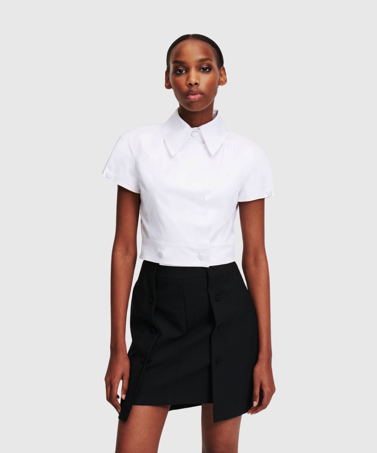 Archive Sslv Cropped Shirt