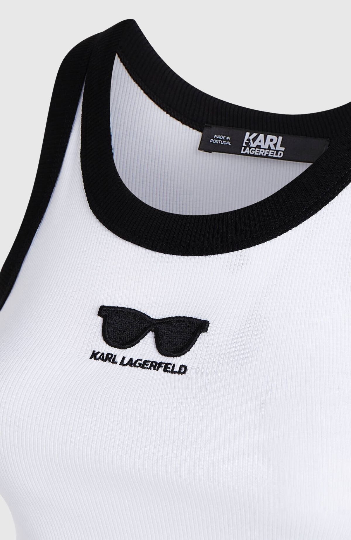 Fashion Tank Top W/Sunglasses