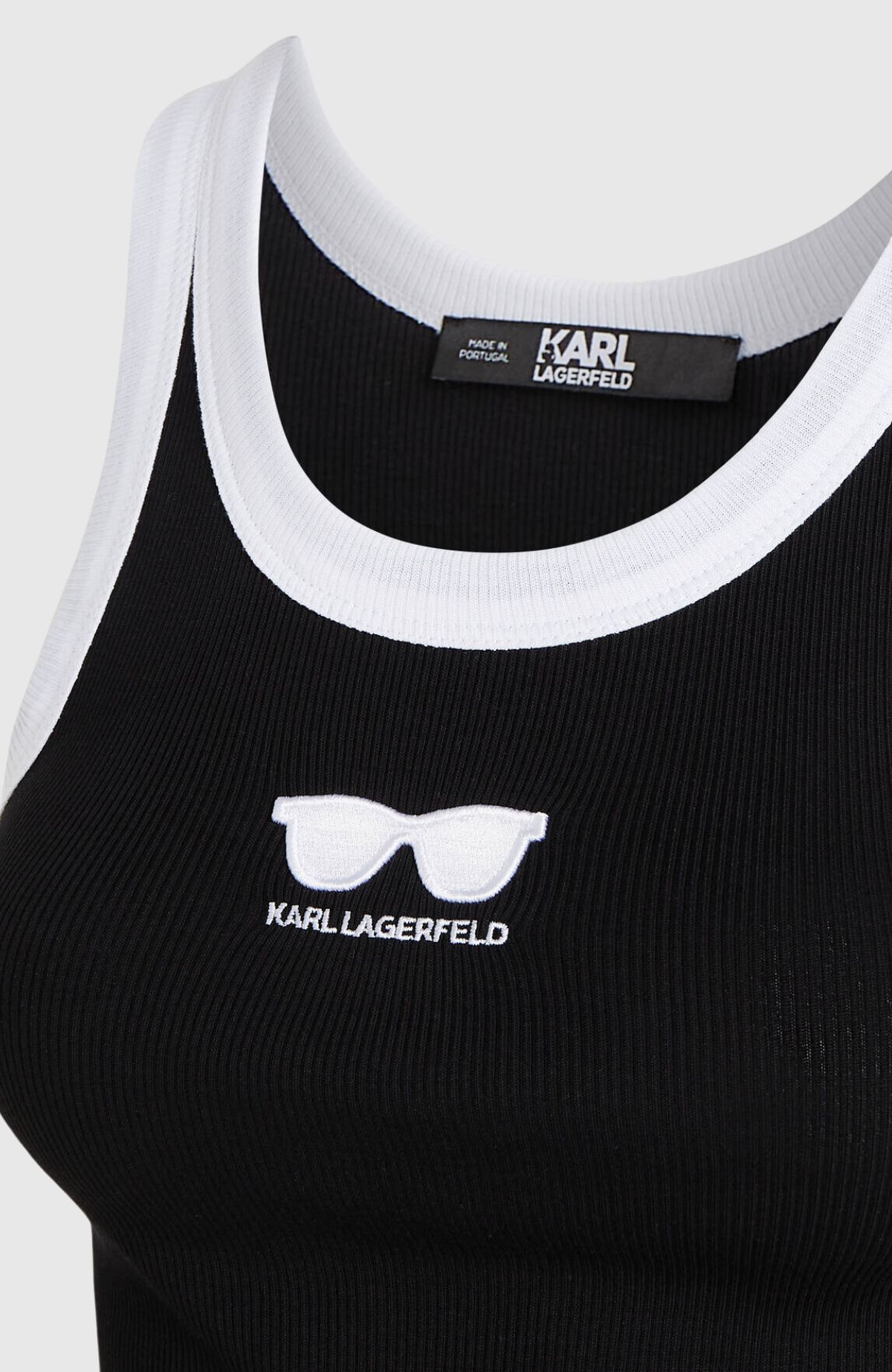 Fashion Tank Top W/Sunglasses