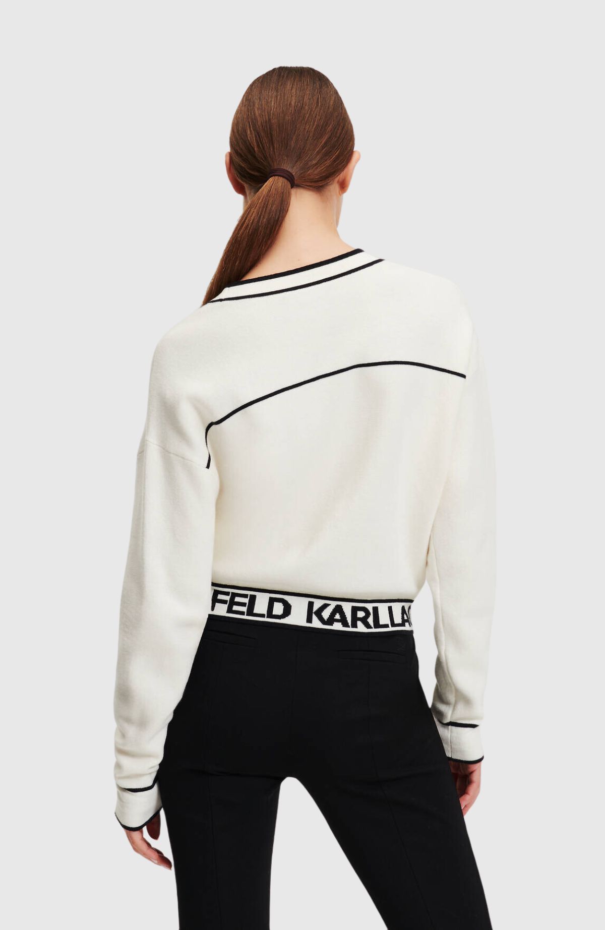 Short Logo Cardigan