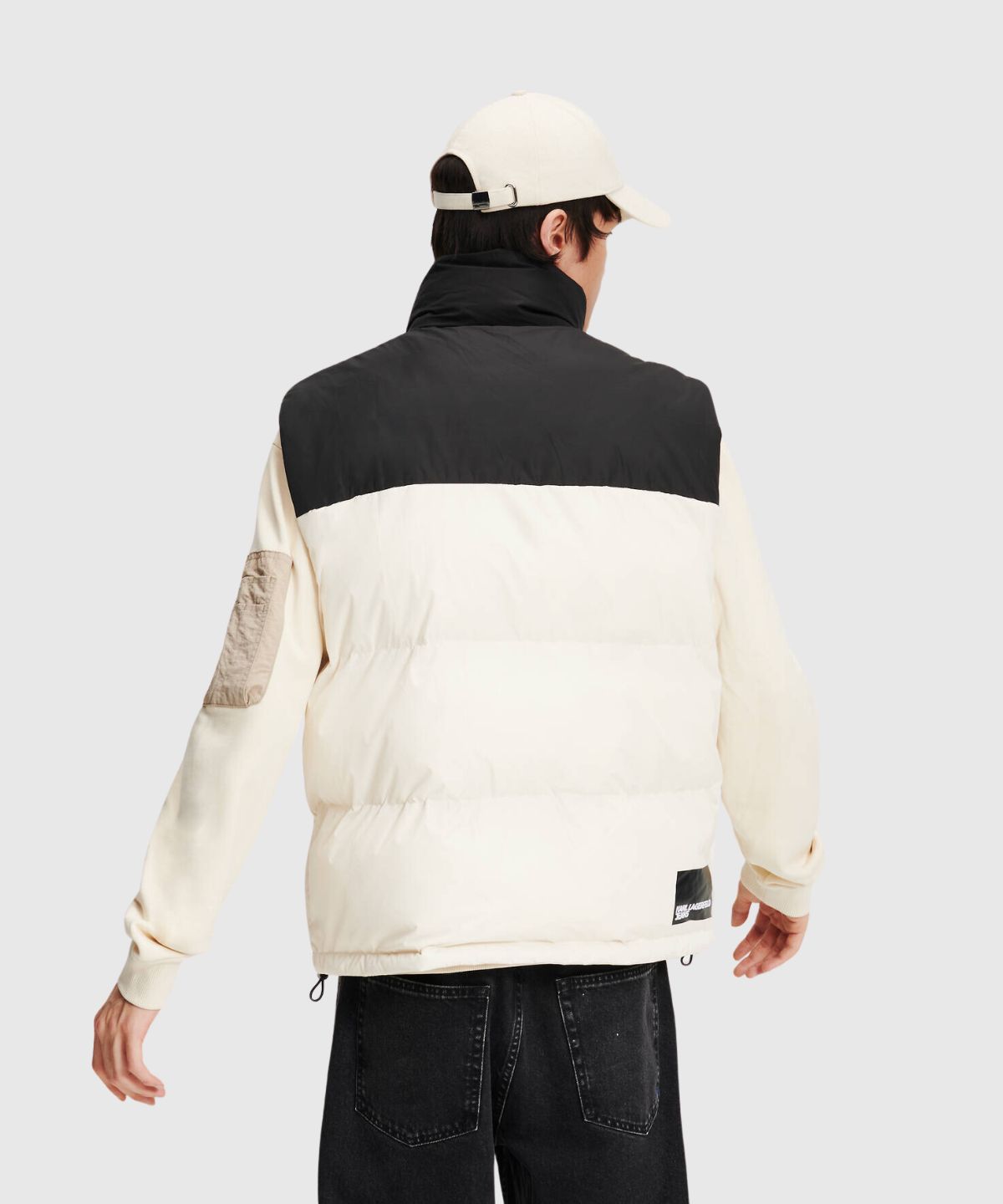 KLJ Blocked Puffer Vest