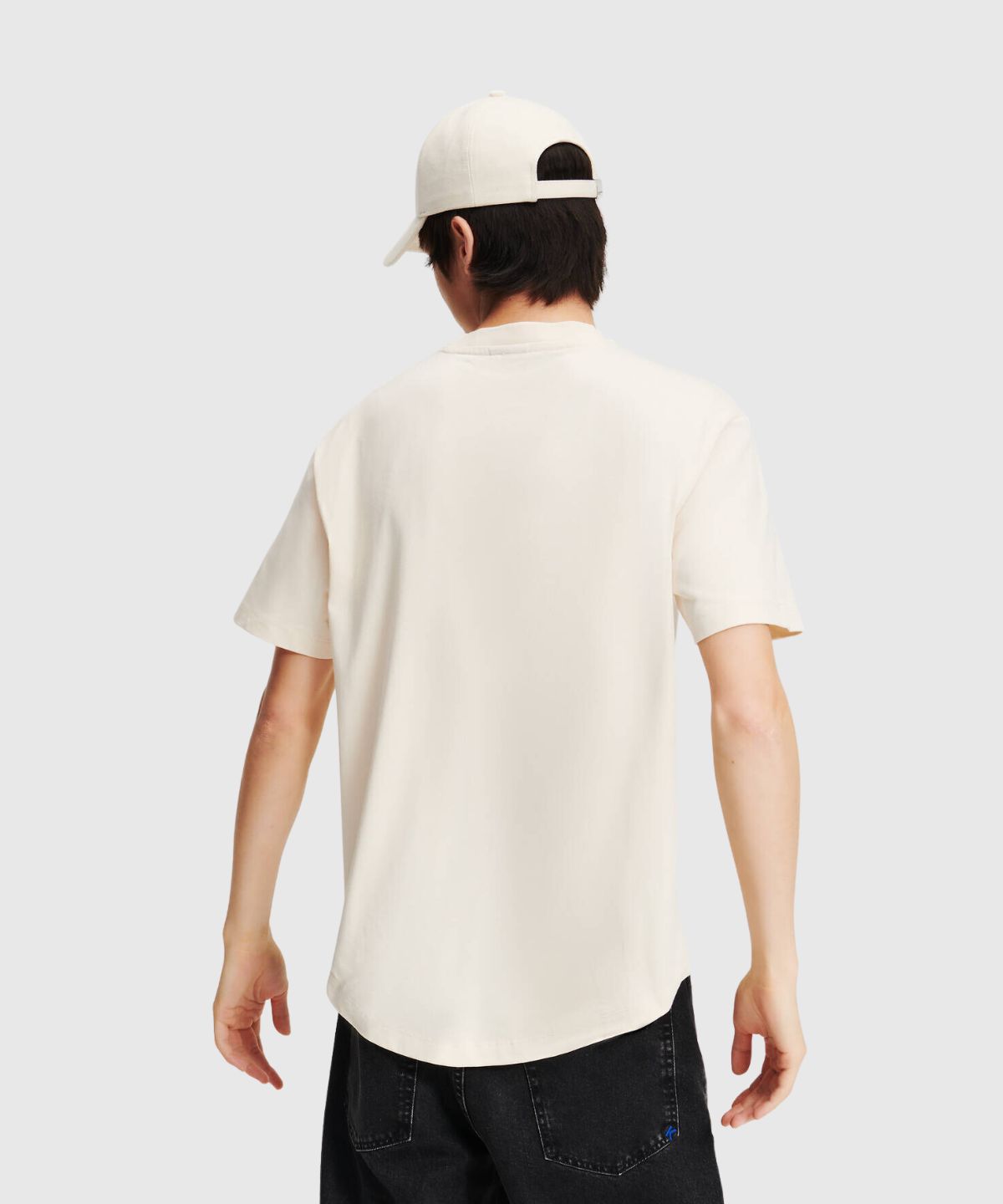 KLJ Regular Curved Hem Tee