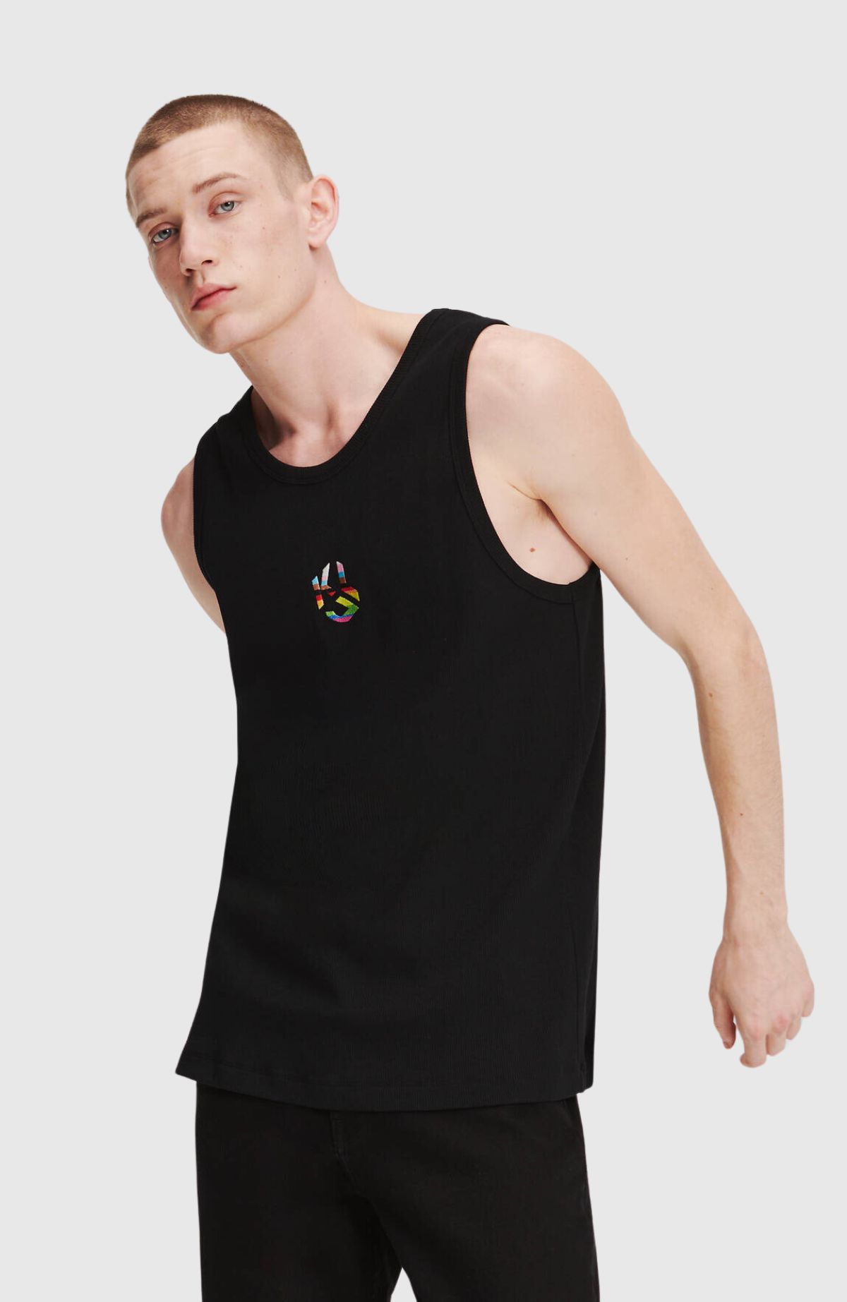 KLJ Ribbed All Love Tank