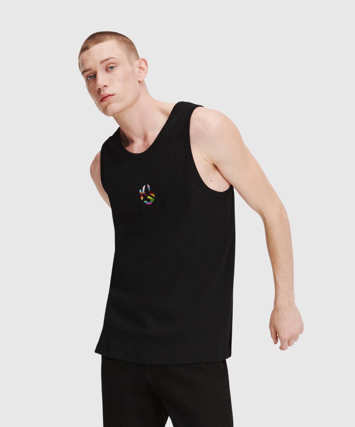 KLJ Ribbed All Love Tank