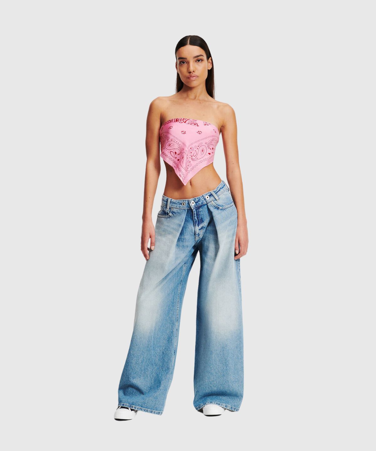 KLJ Mr Relaxed Pleated Denim