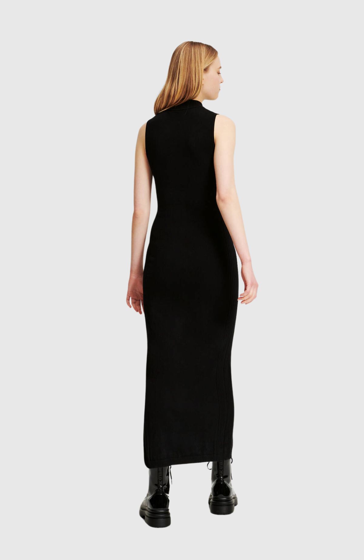 KLJ Knitted Long Slvless Dress