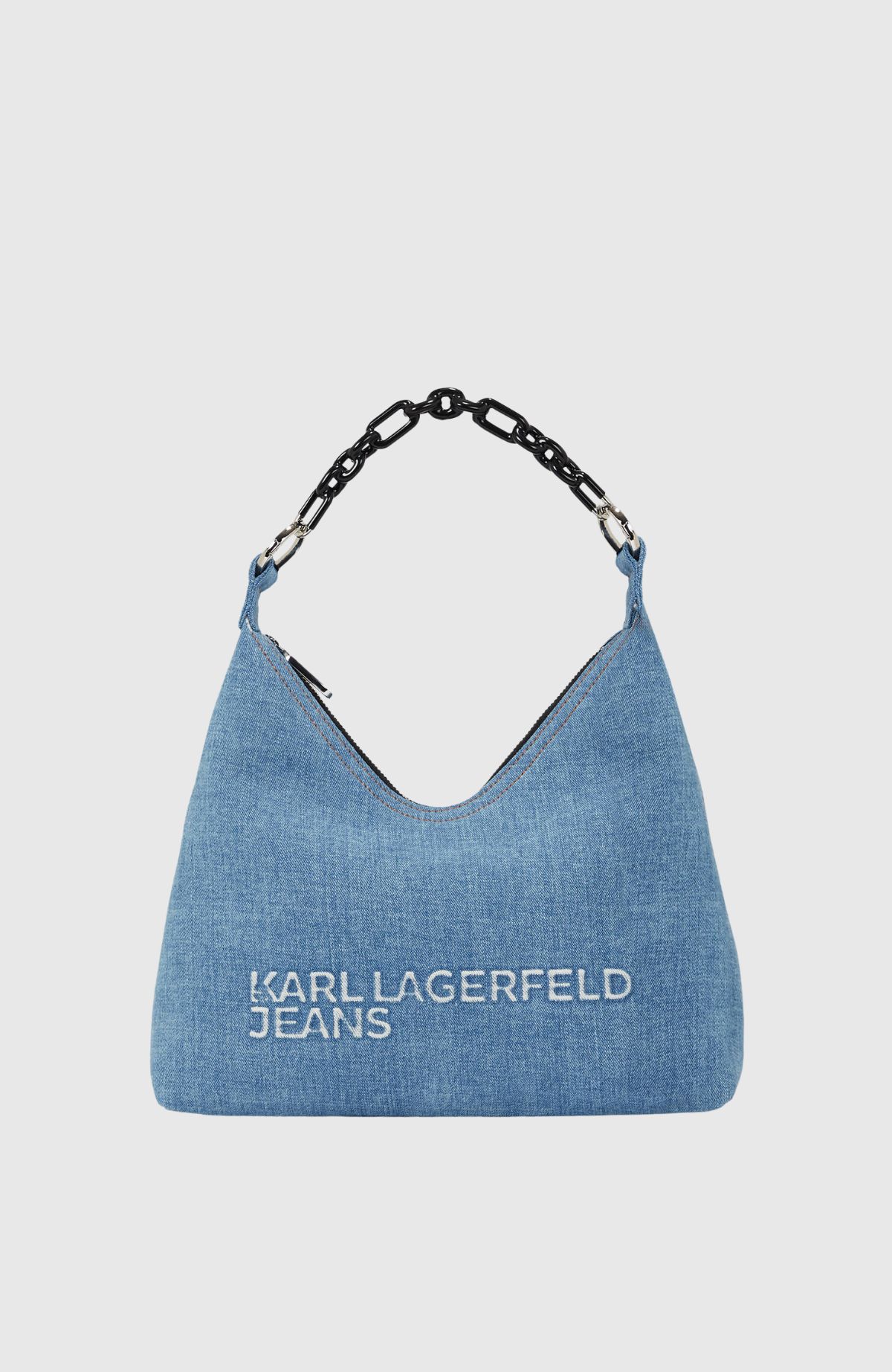 KLJ Denim Shoulder Bag