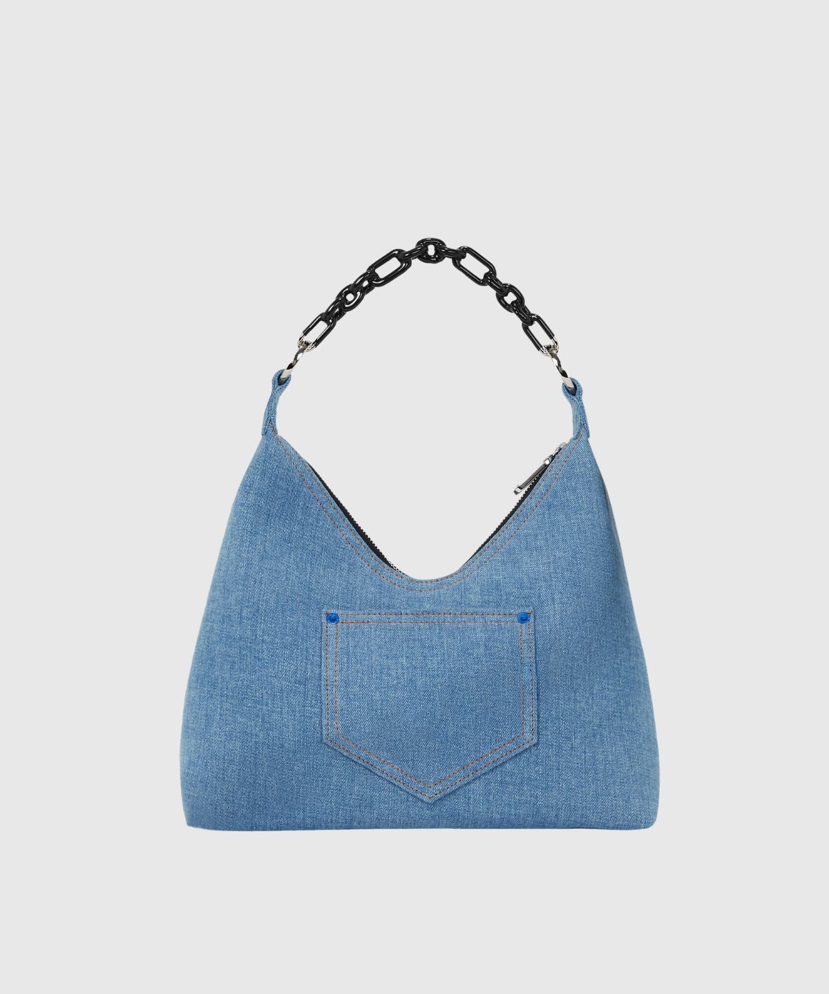 KLJ Denim Shoulder Bag