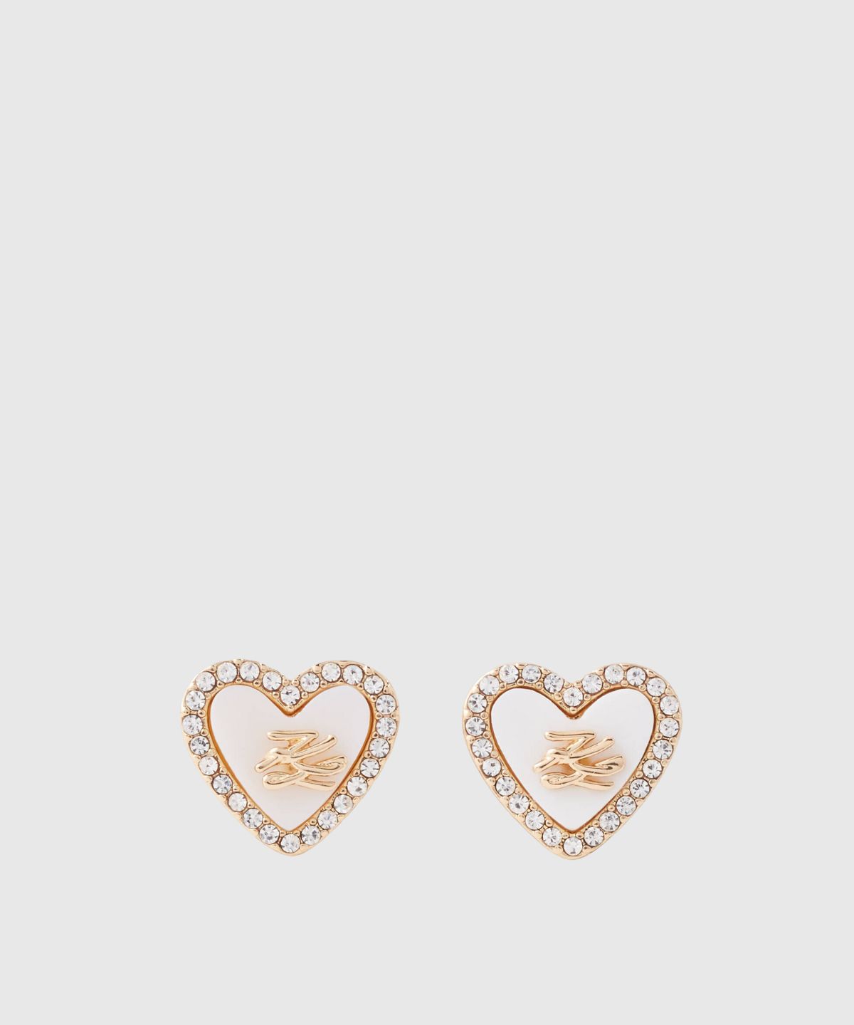 K/Autograph Heart Studs