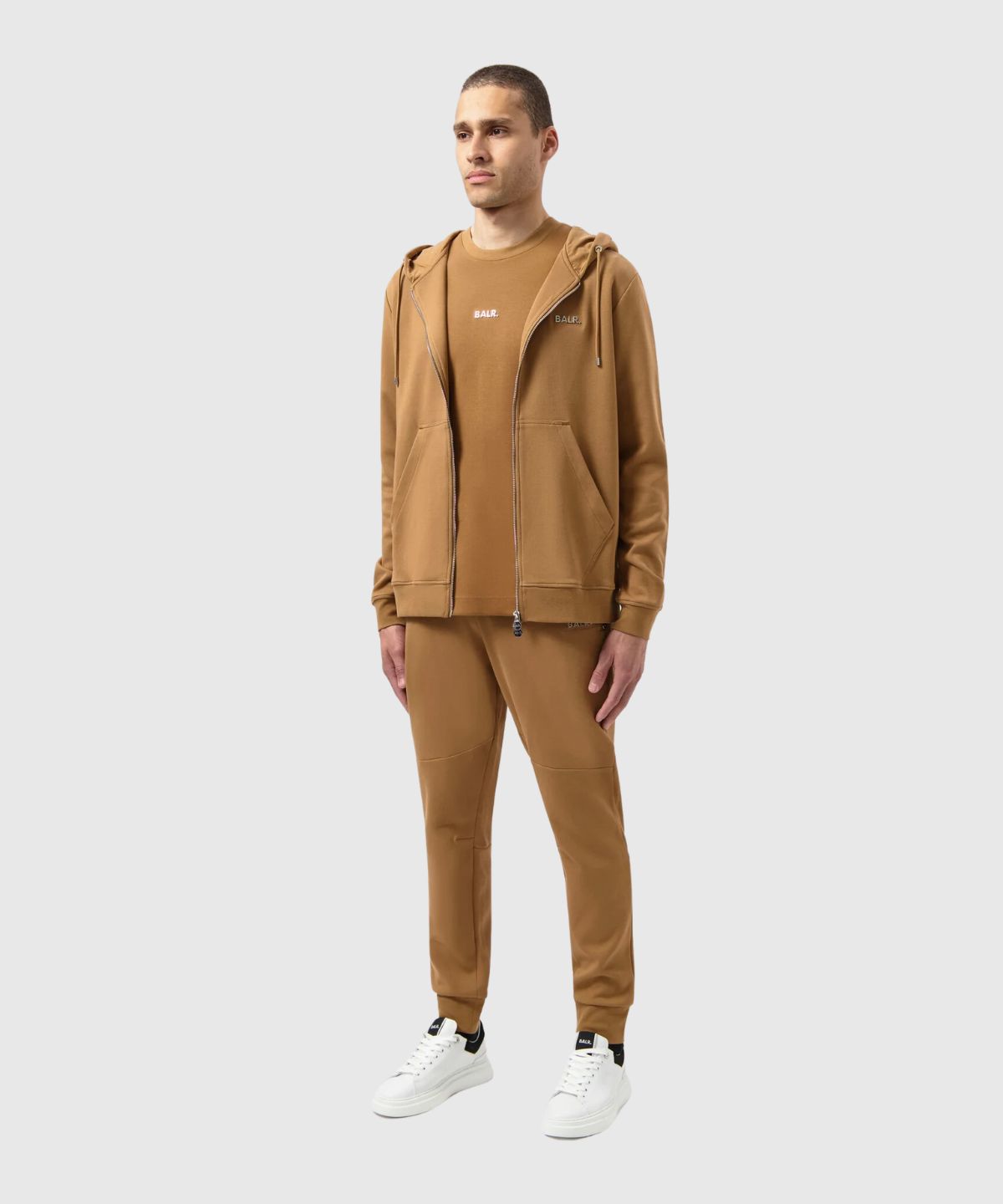 Q-Series Regular Fit Zip Through Hoodie