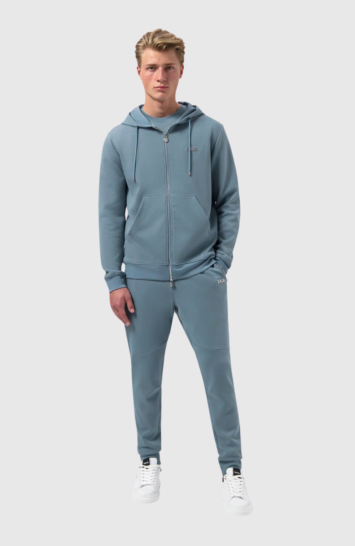 Q-Series Regular Fit Zip Through Hoodie