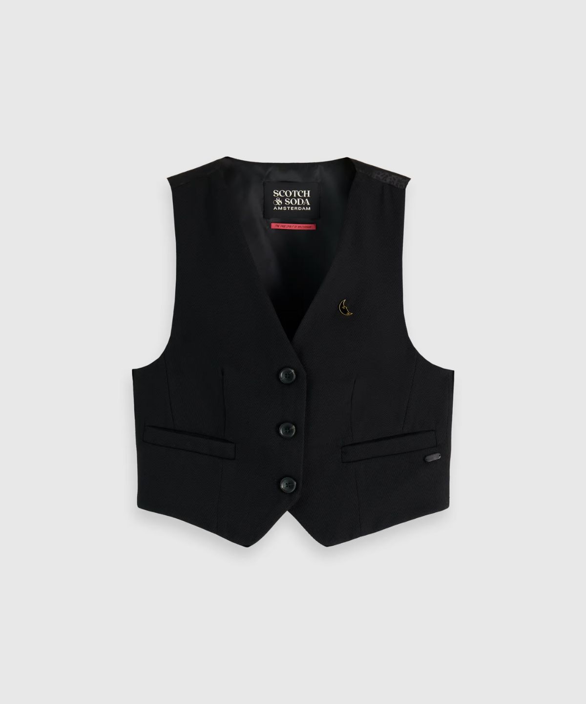 Gabardine waistcoat