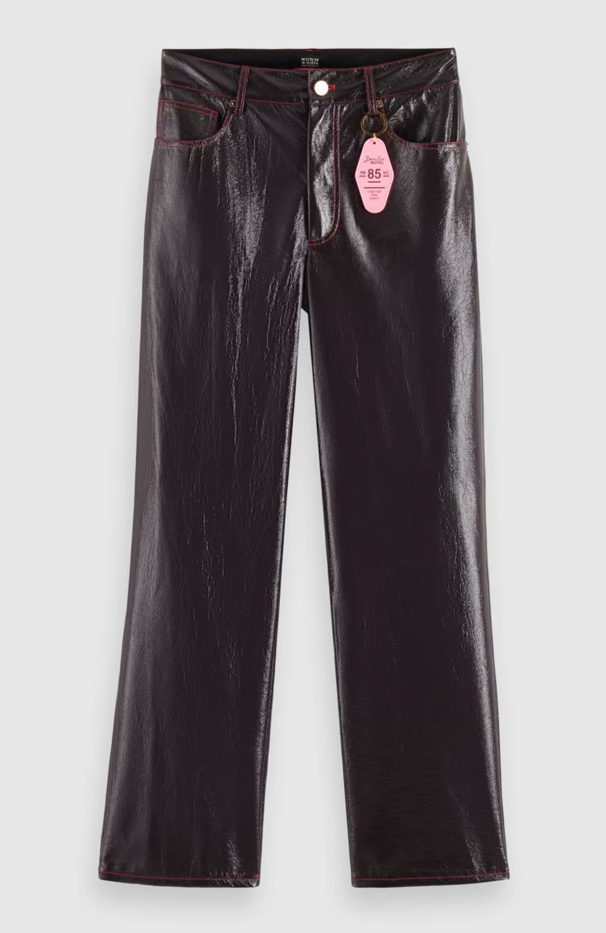 The Sky faux leather vinyl pant