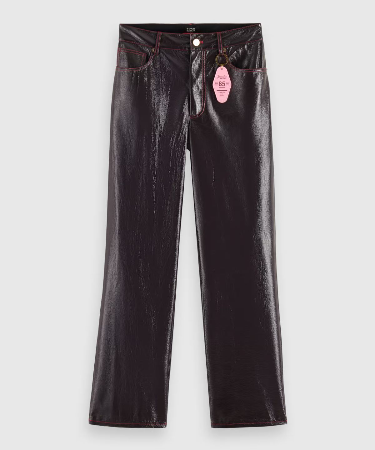 The Sky faux leather vinyl pant