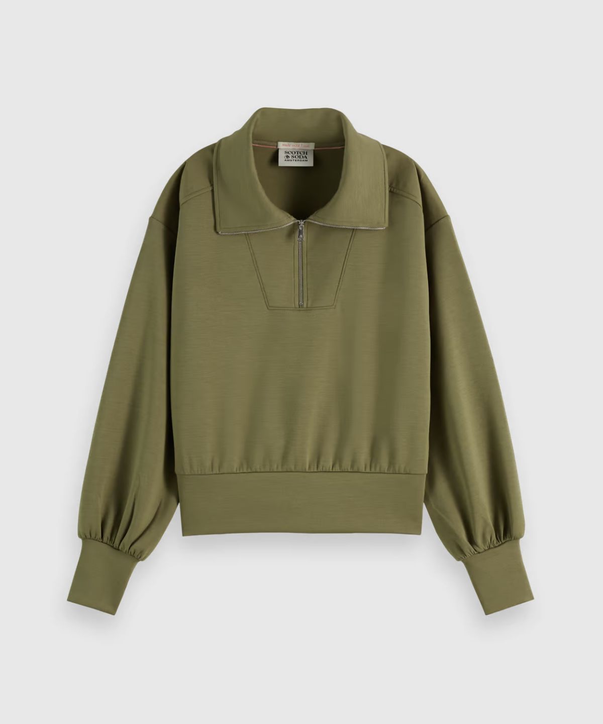 Modal utility sweatshirt