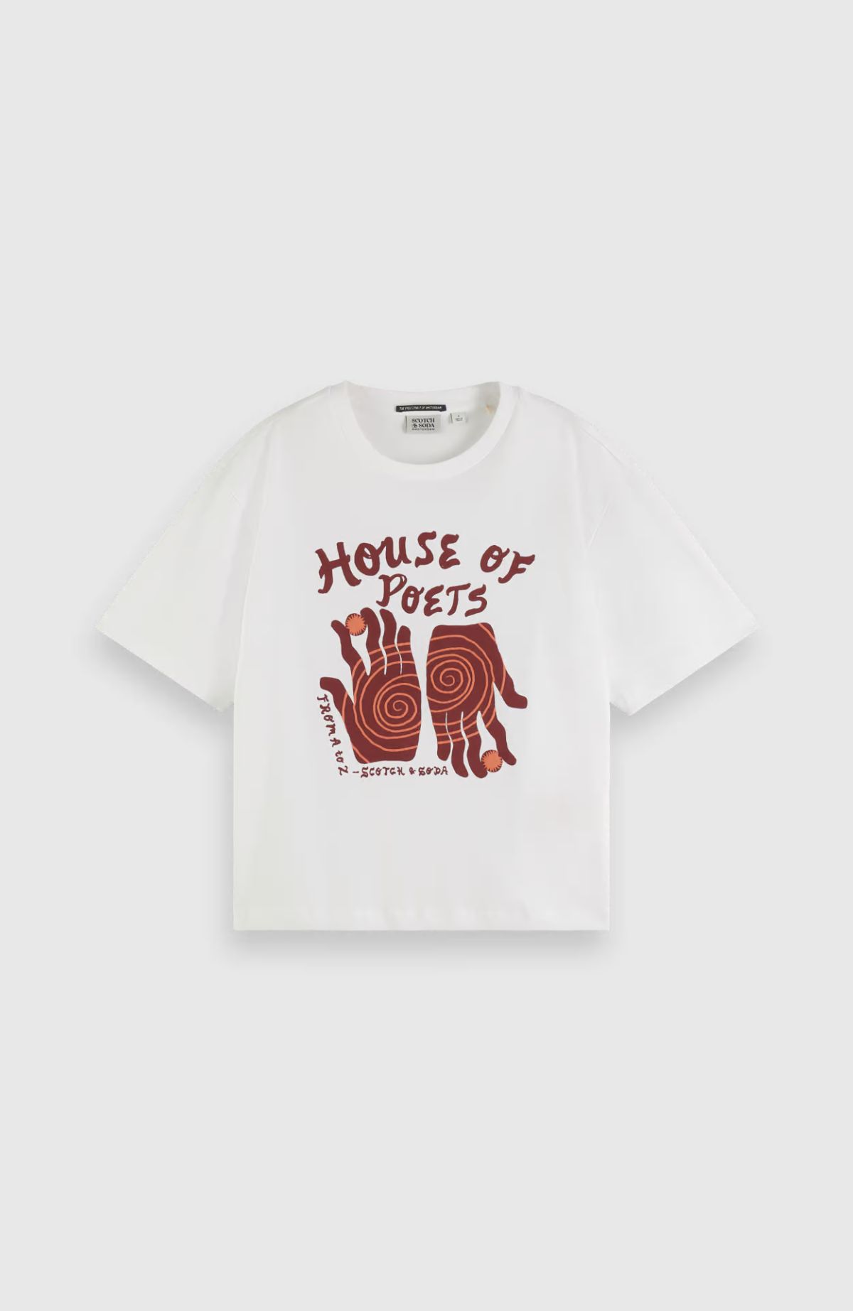 Artwork loose fit T-shirt