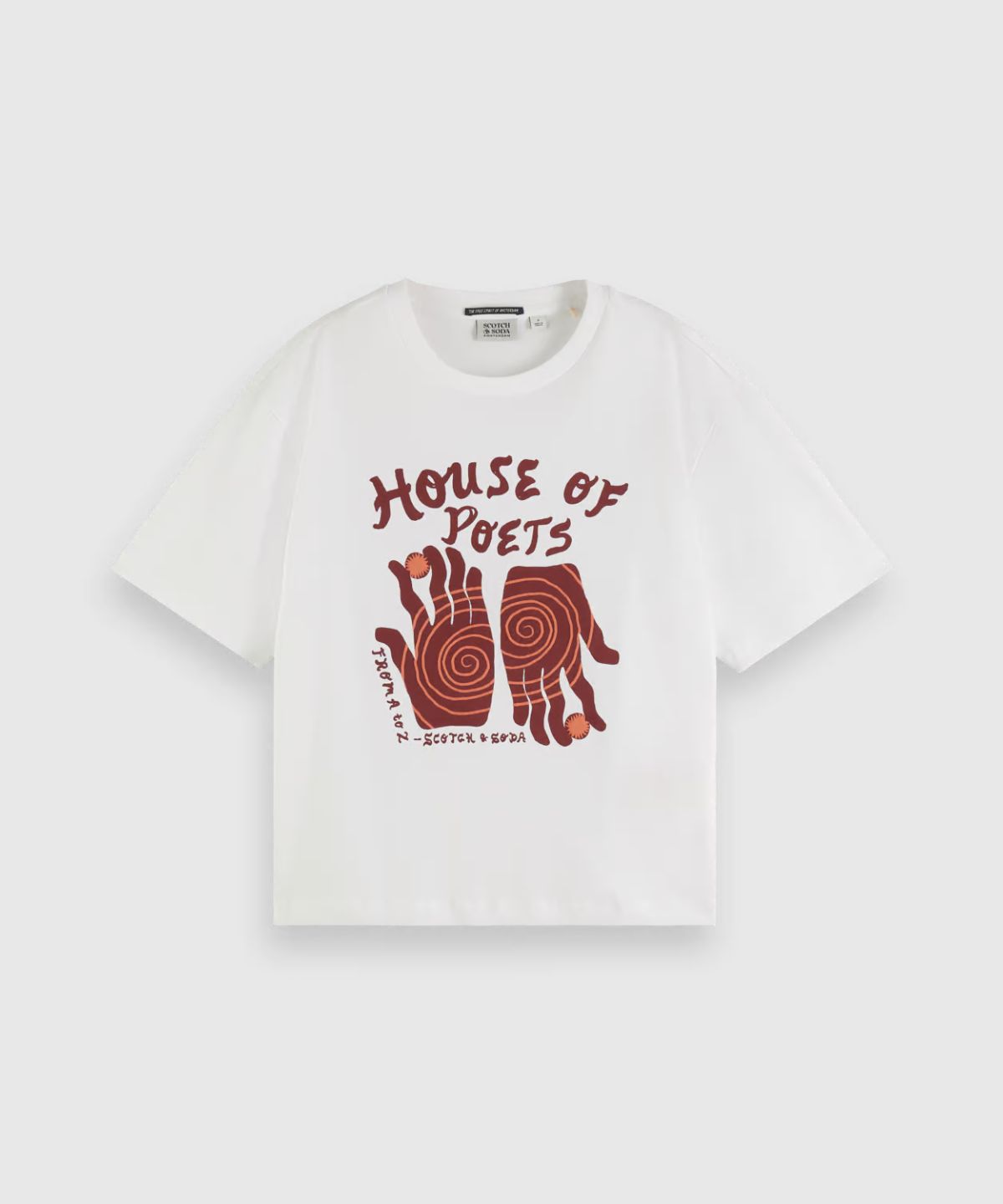 Artwork loose fit T-shirt