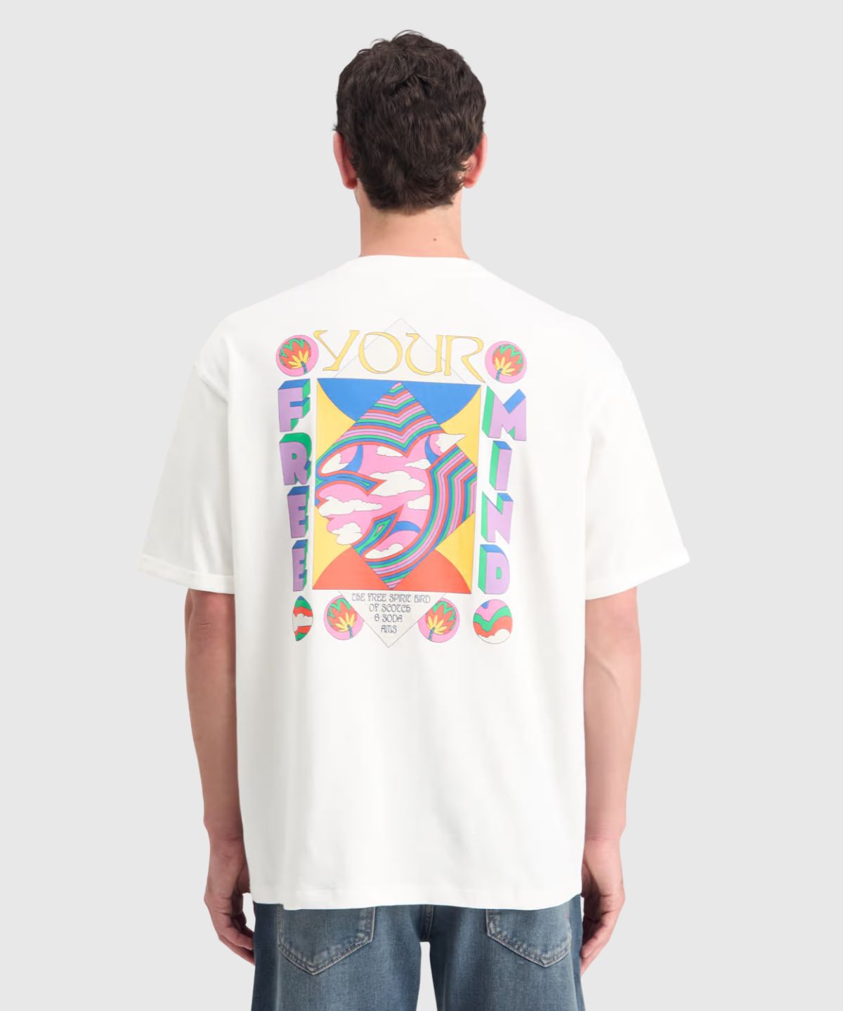 Loose Fit Back Artwork T-Shirt