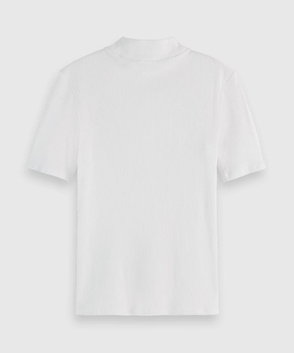 Core Mock neck rib t-shirt