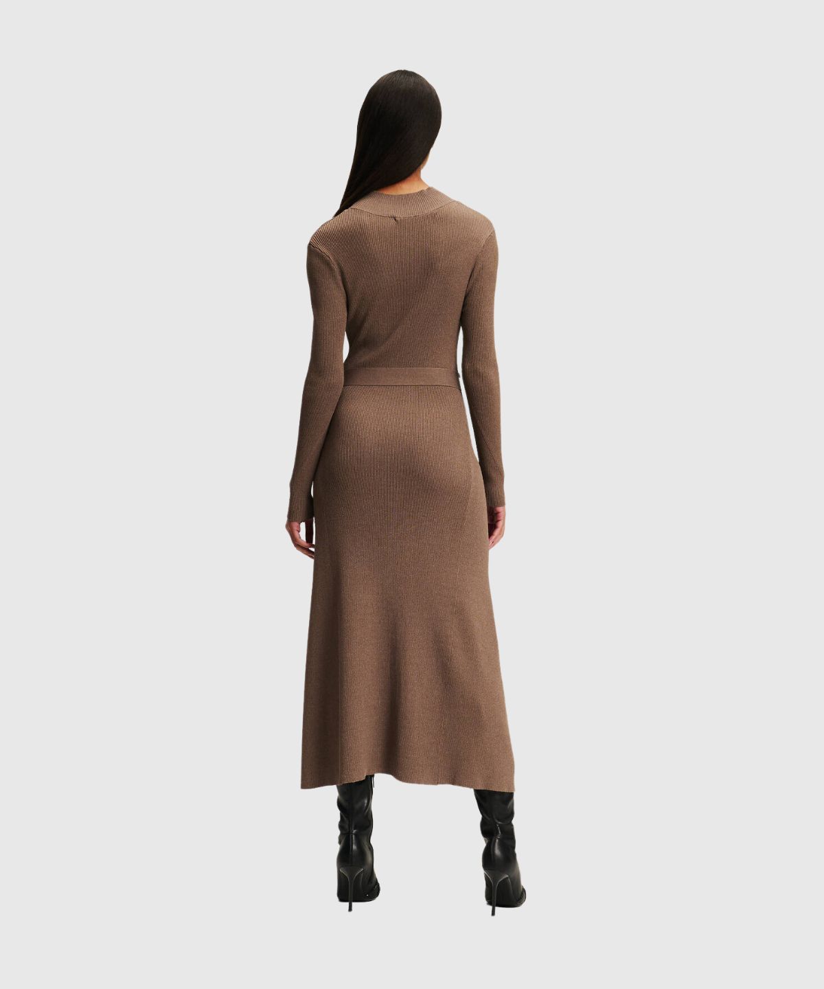 Lslv Buckle Belt Knit Dress