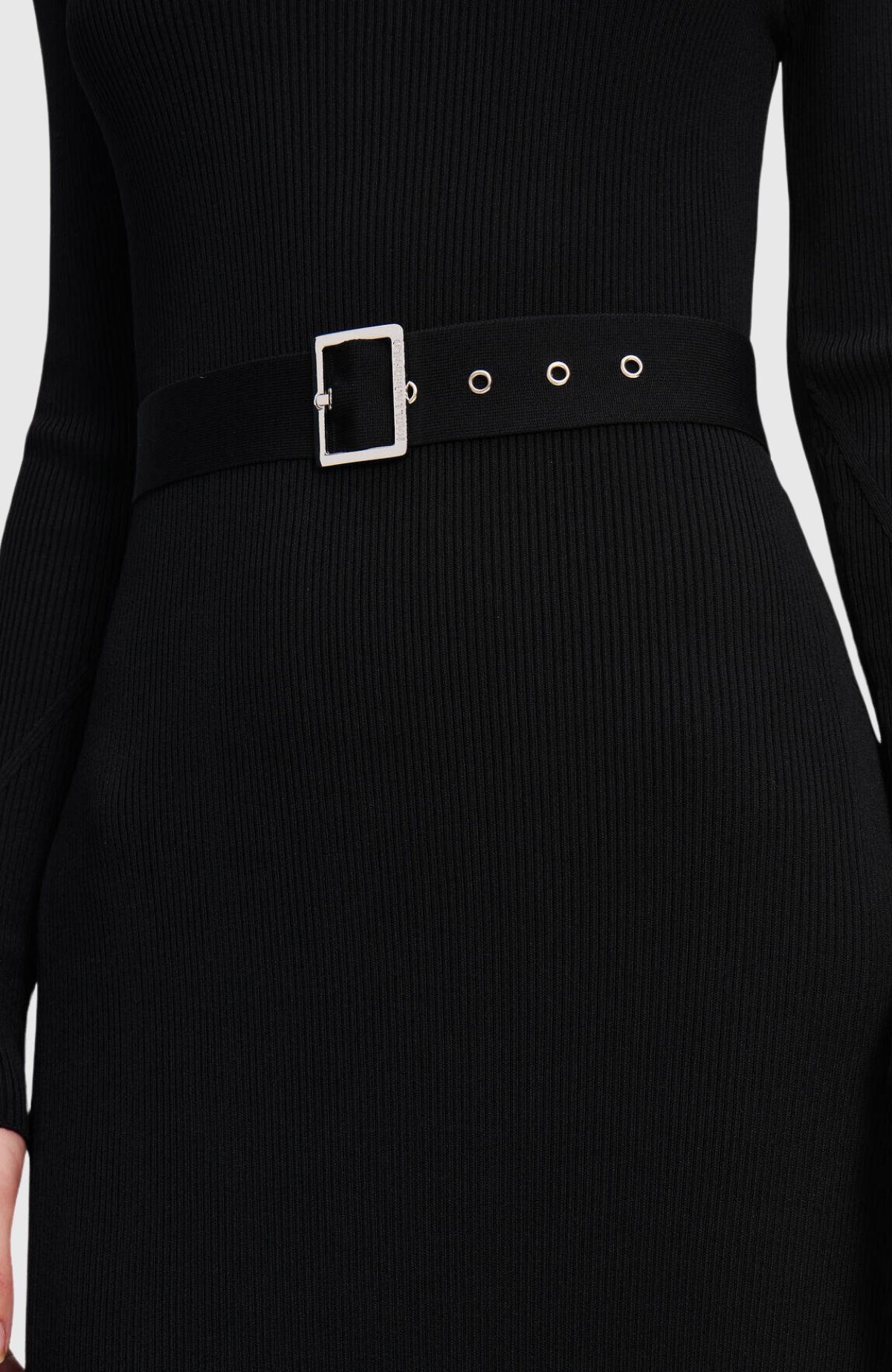 Lslv Buckle Belt Knit Dress