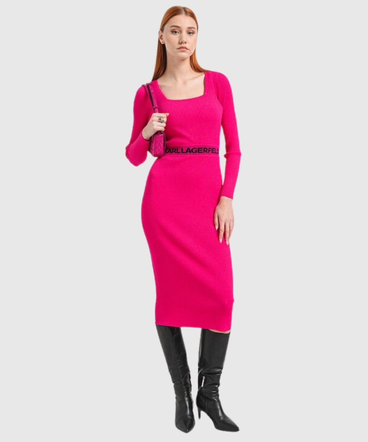 Lslv Logo Knit Dress