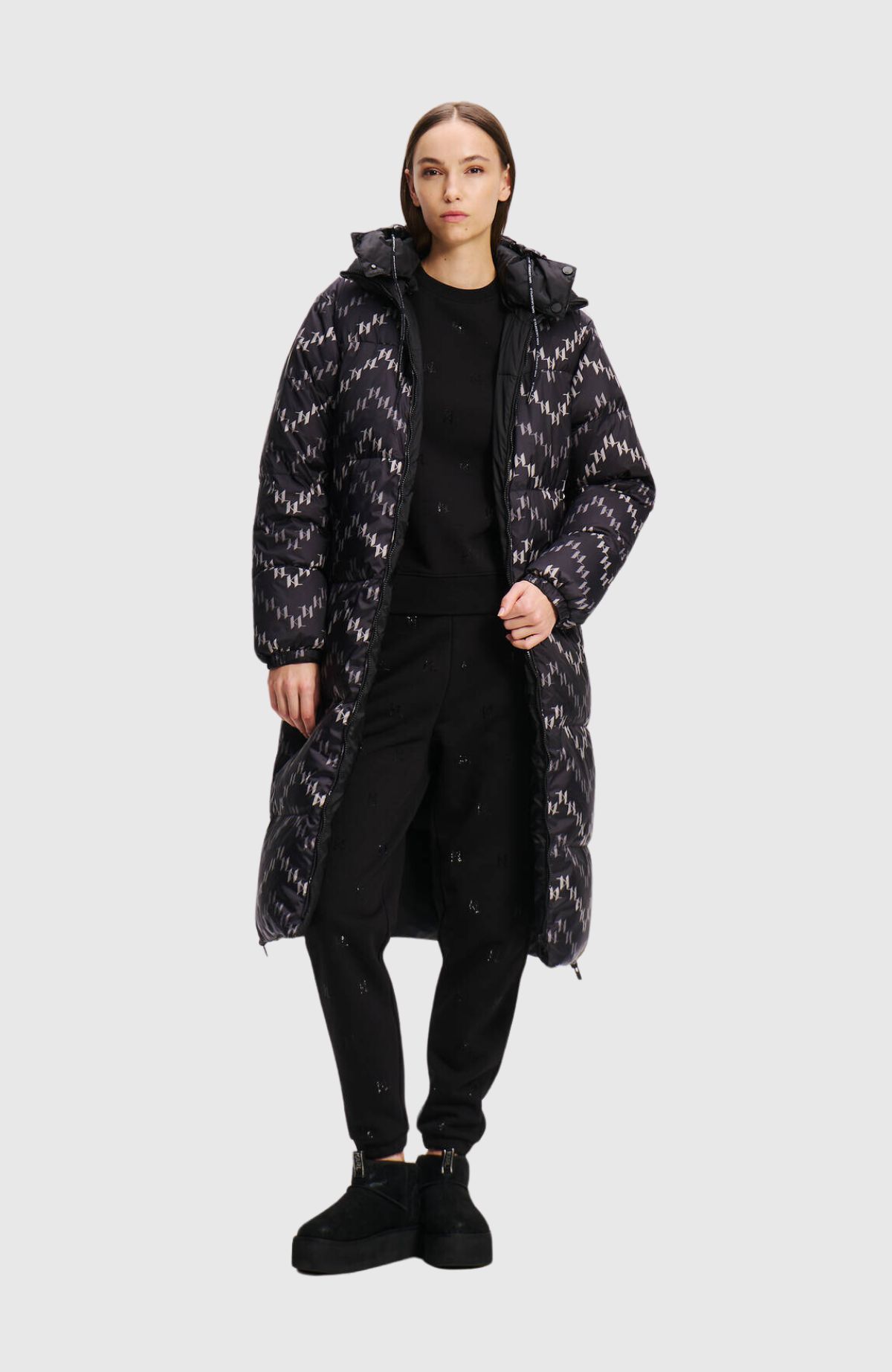 Reversible Long Down Coat