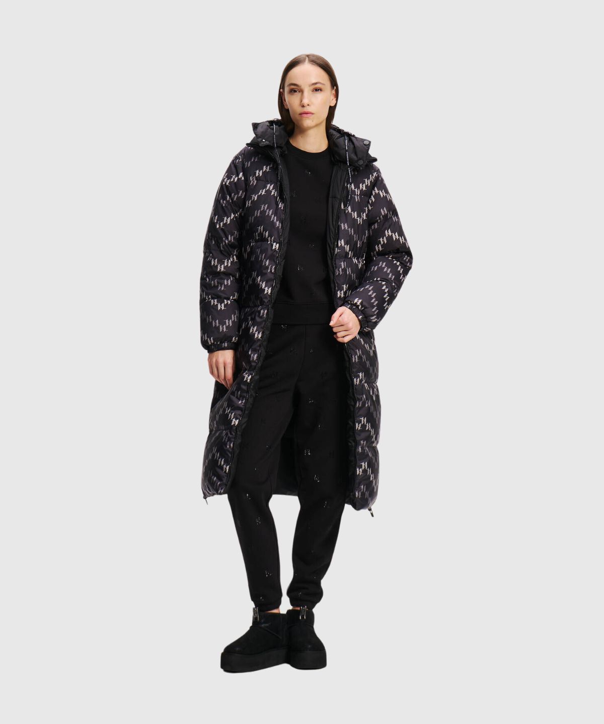 Reversible Long Down Coat