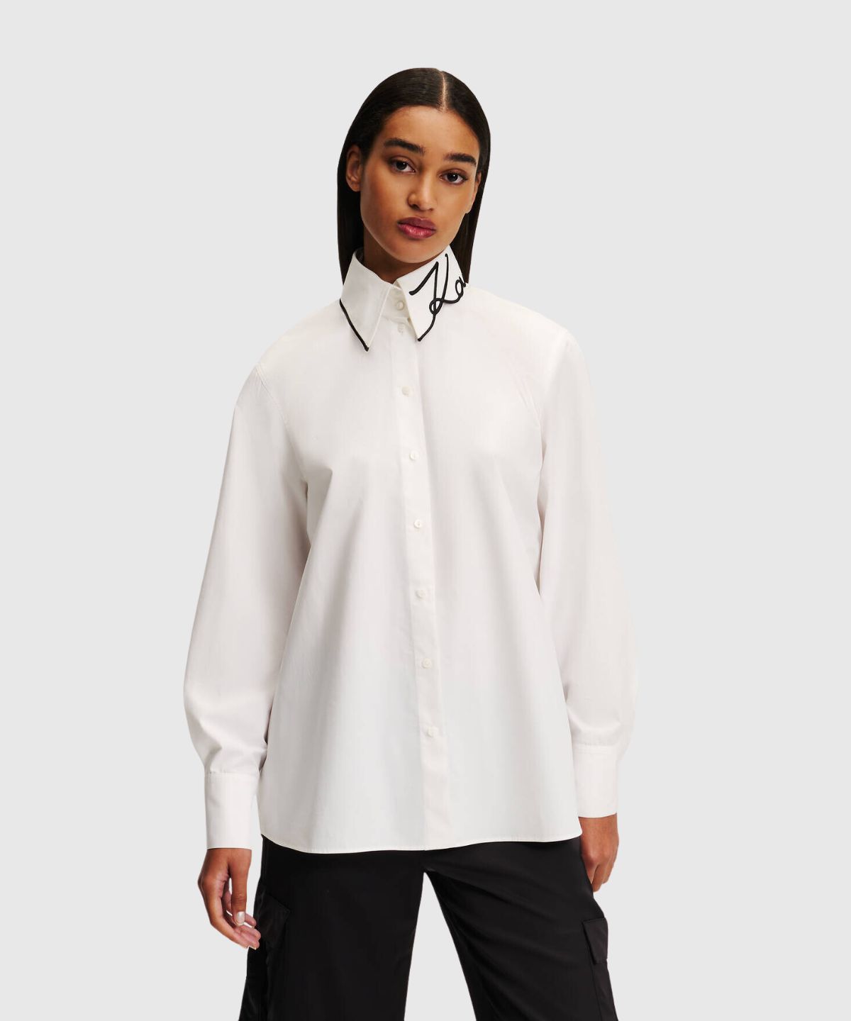 Signature Collar Poplin Shirt