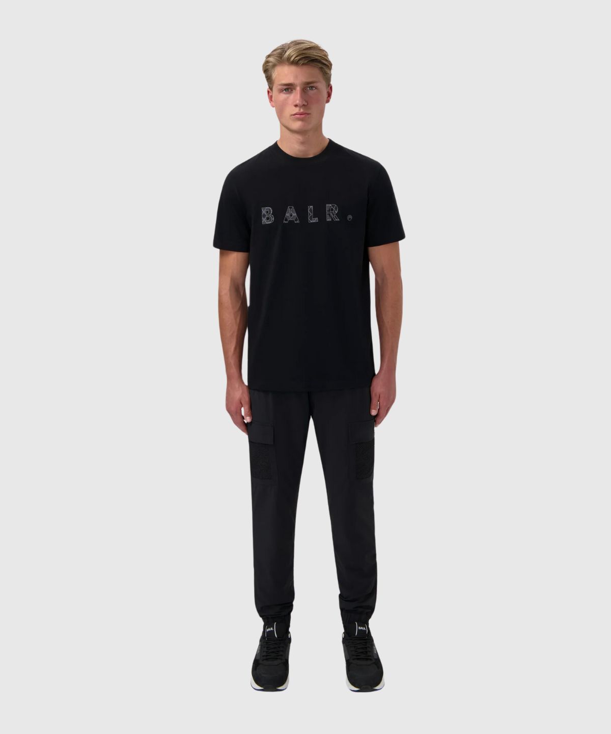 BALR. Monogram Embro Regular Fit T-Shirt