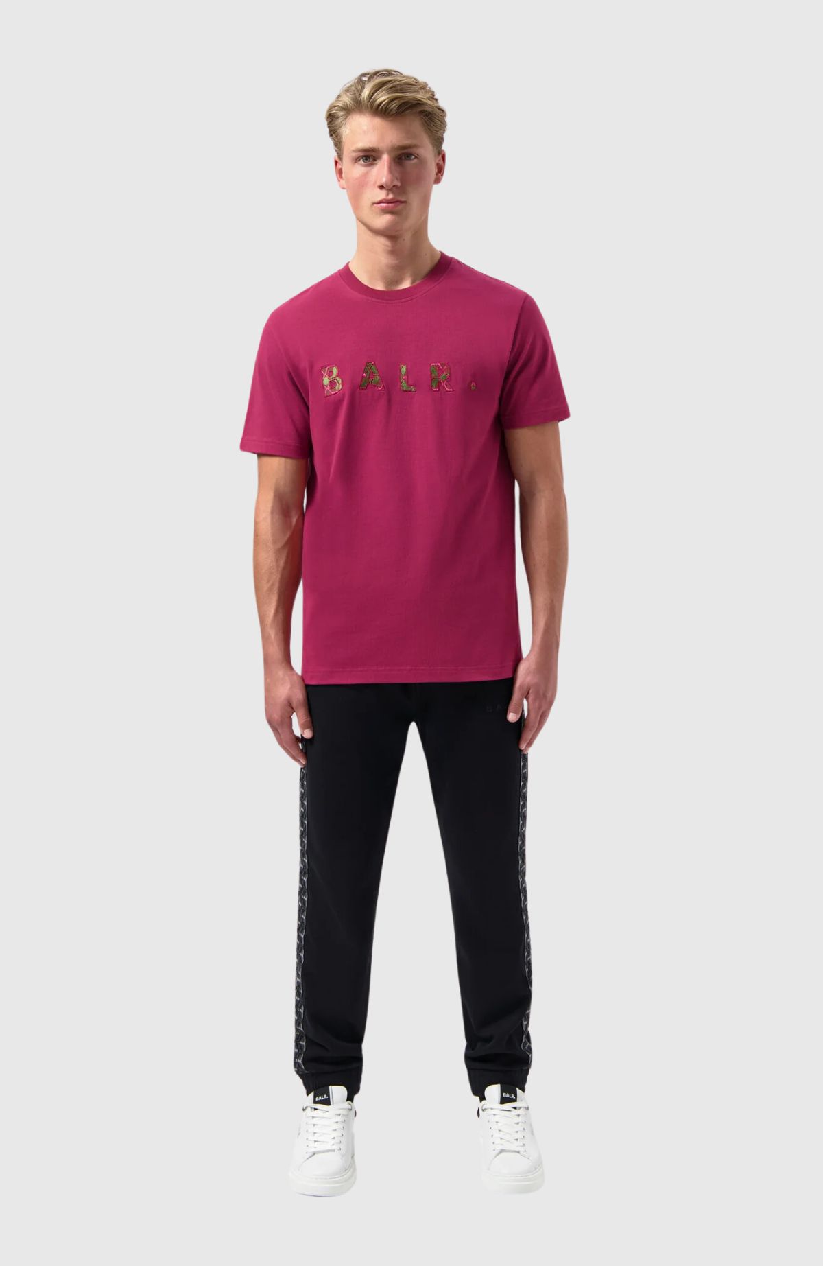 BALR. Monogram Embro Regular Fit T-Shirt