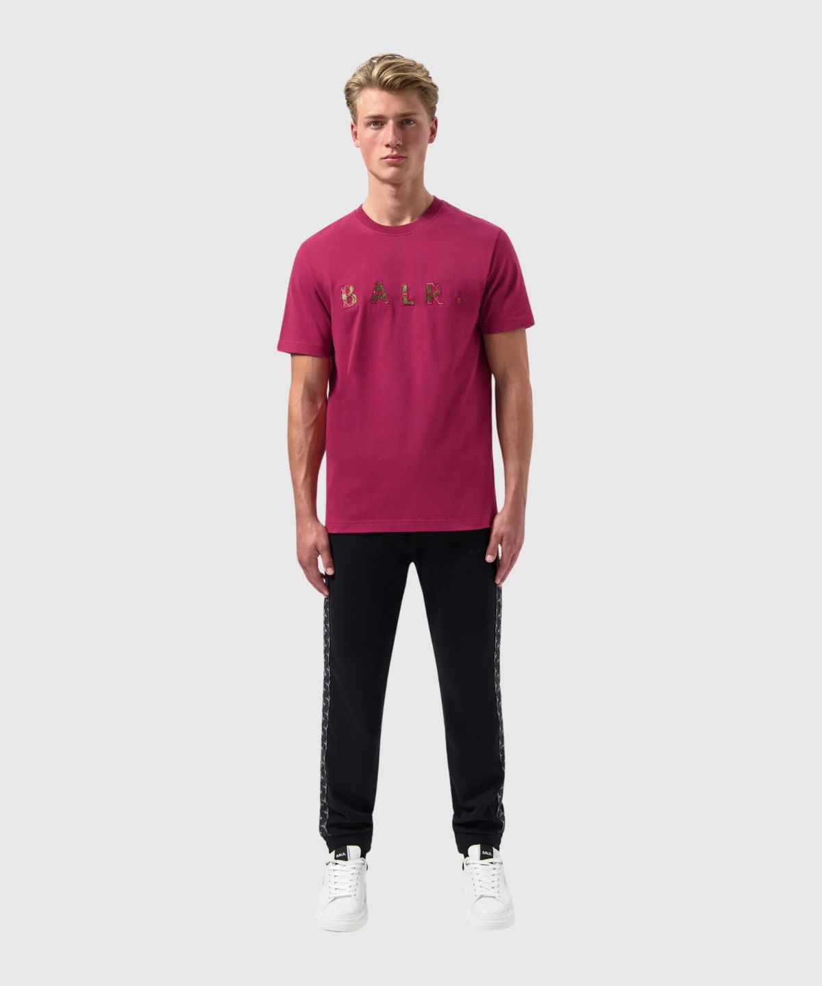 BALR. Monogram Embro Regular Fit T-Shirt