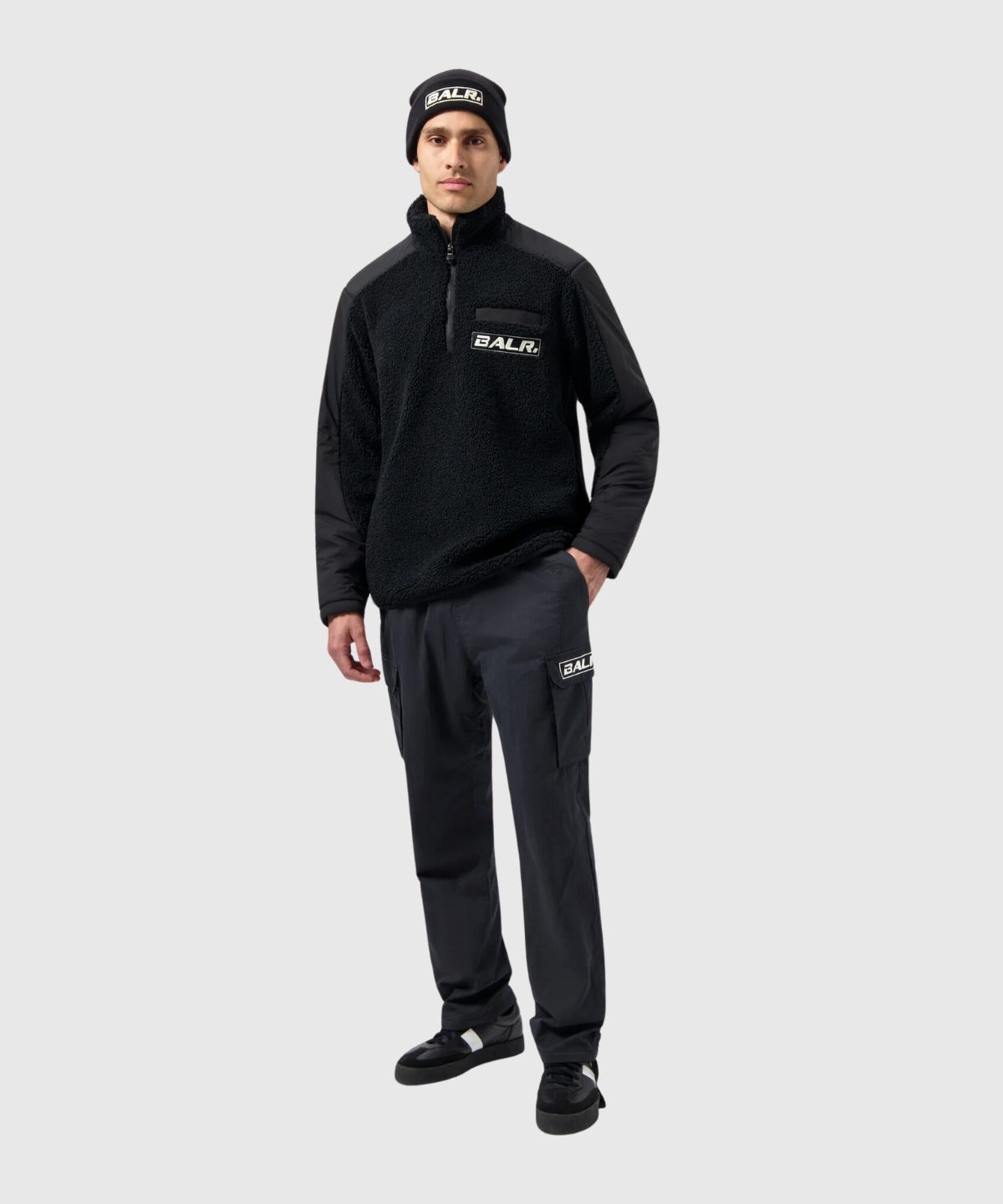 The Club Regular Fit Teddy Half Zip