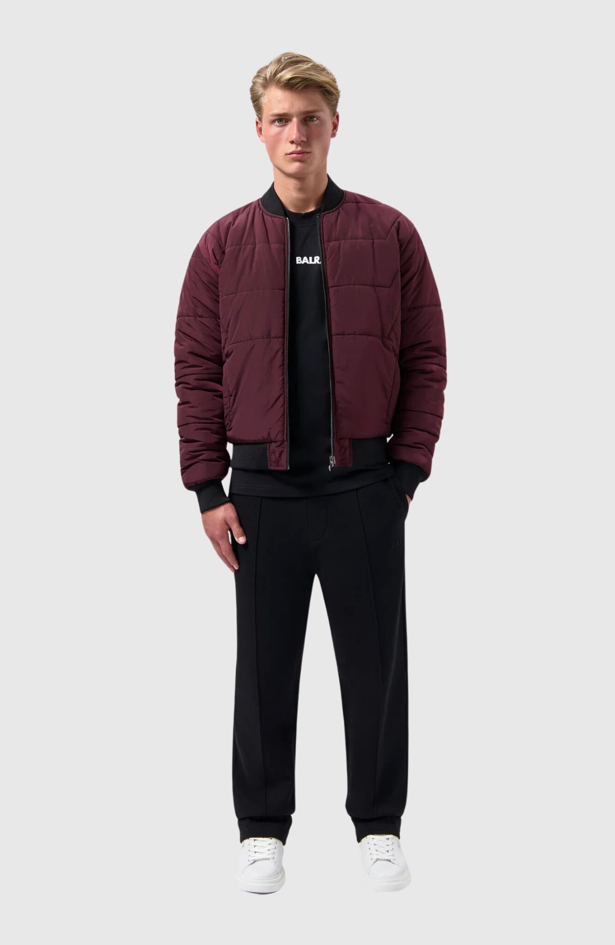 The Club Regular Fit Reversible Bomber Jacket