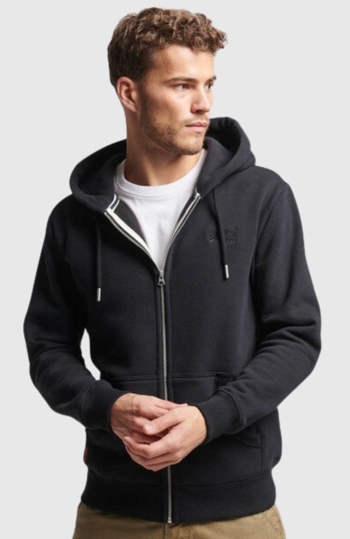 Essential Logo Zip Hoodie