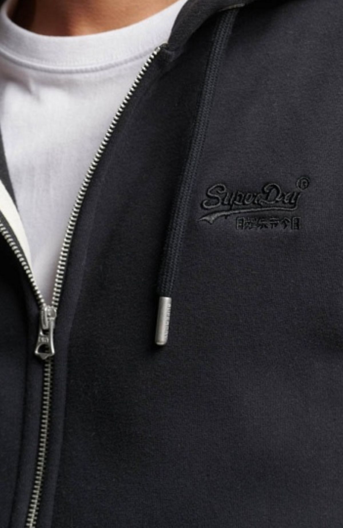 Essential Logo Zip Hoodie