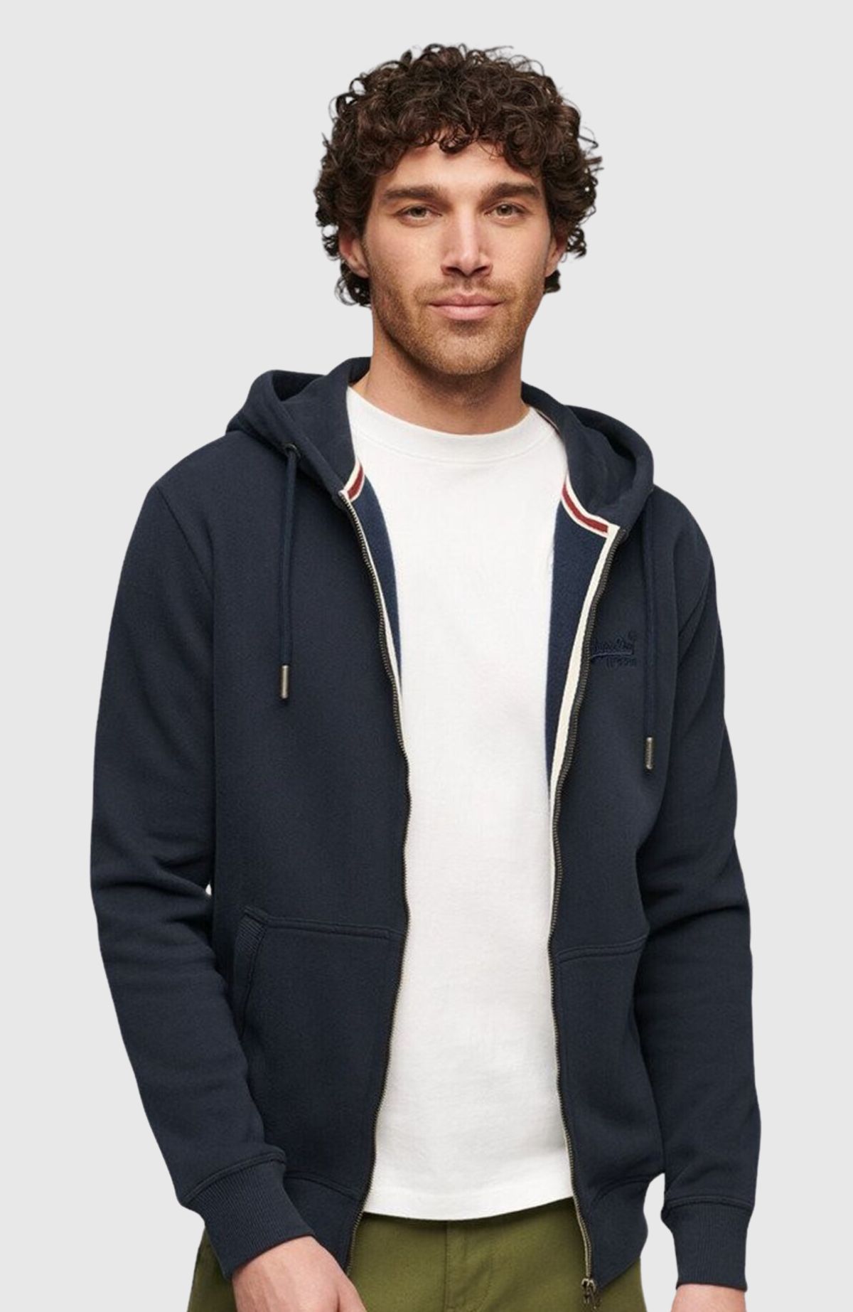 Essential Logo Zip Hoodie