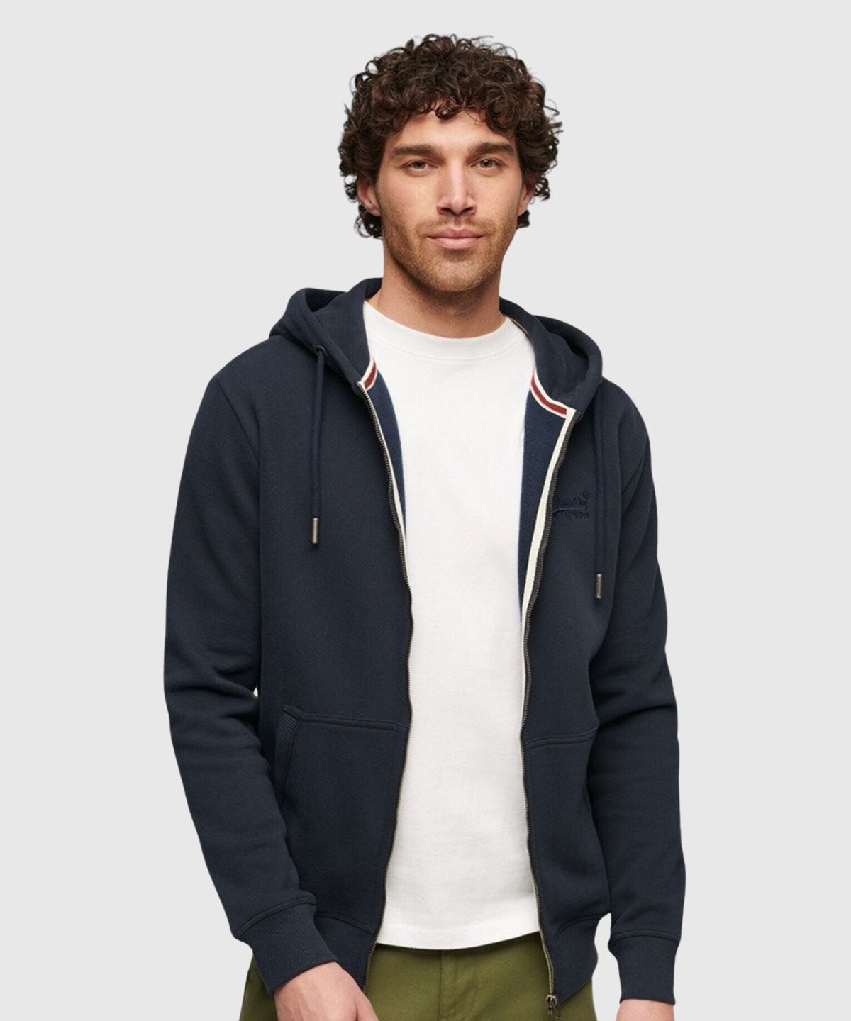 Essential Logo Zip Hoodie