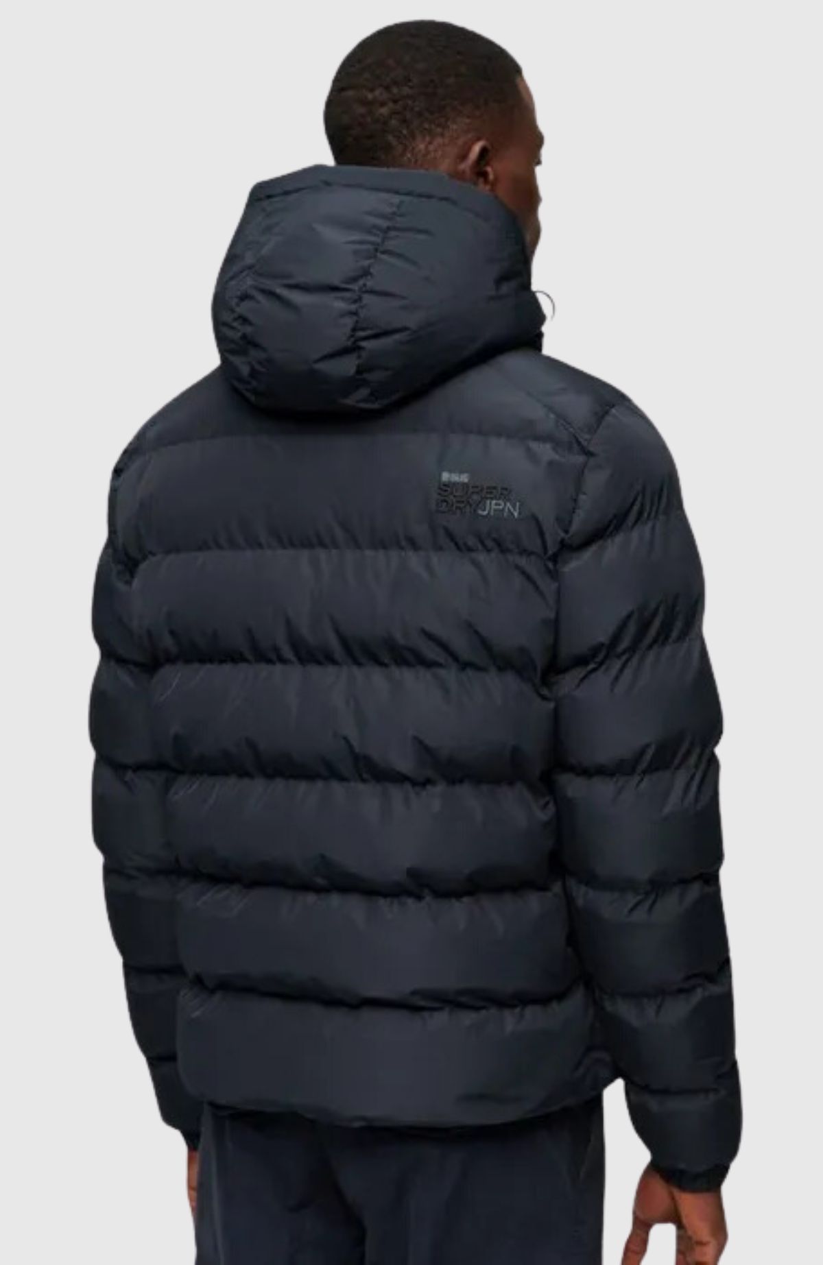 Hooded Sports Puffer Jacket