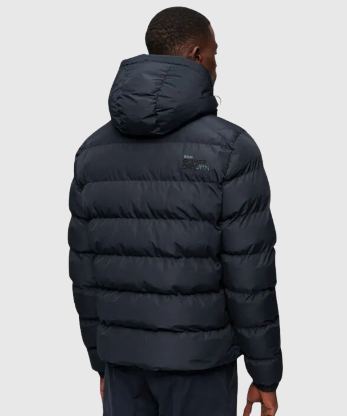 Hooded Sports Puffer Jacket